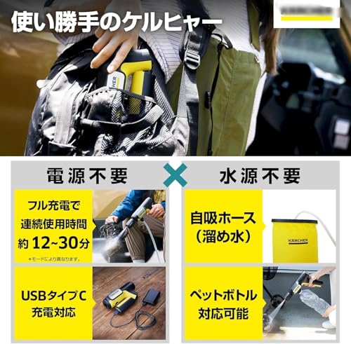 コードレス高圧洗浄機 3