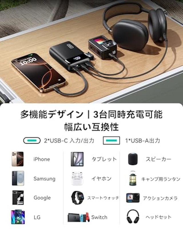 モバイルバッテリー 4
