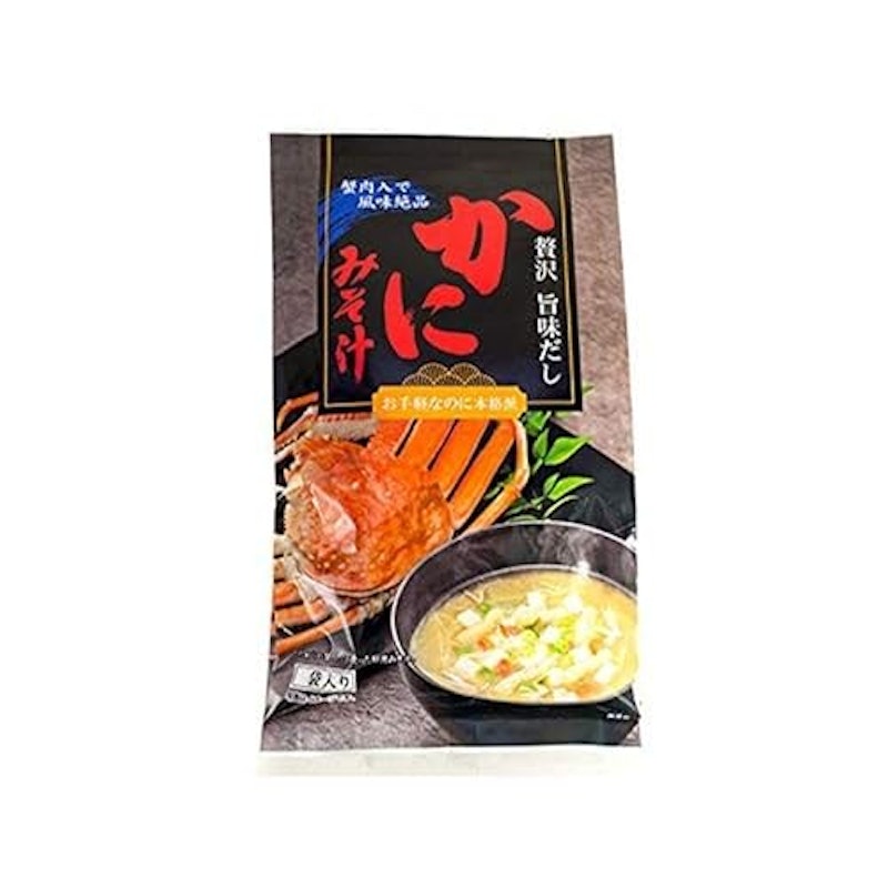 かにみそ汁 1
