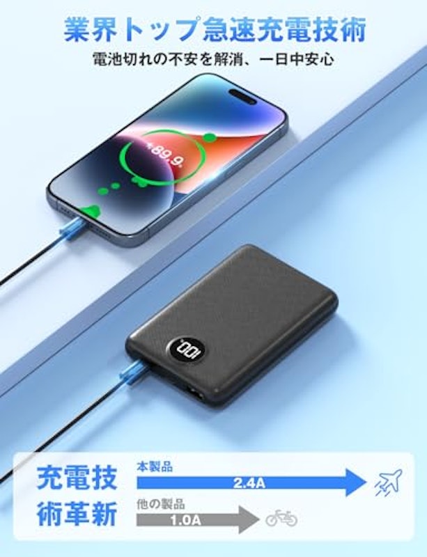モバイルバッテリー 4