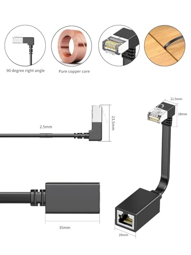 Cat7イーサネット延長ケーブル 6