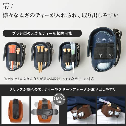 ゴルフボールケース 6