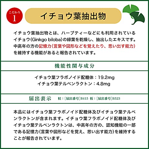 歯につきにくいガム板＜記憶力を維持するタイプ＞ 2