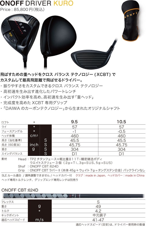 2024 KURO ドライバー ATTAS V2 7