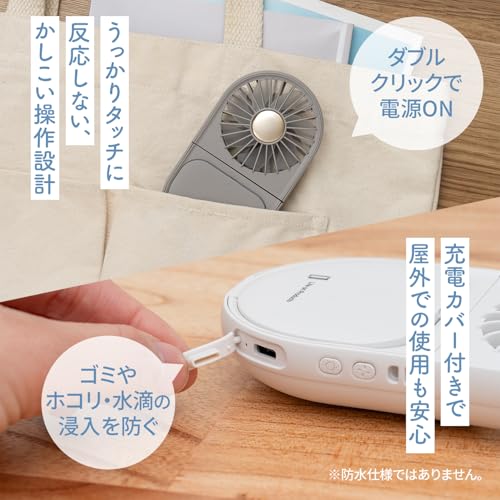 LEDミラー付スリムファン 7