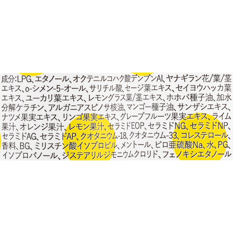 ドライシャンプー+BODY フレッシュシトラスペアの香り 2