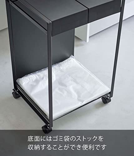 蓋付き目隠し分別ダストワゴン 6