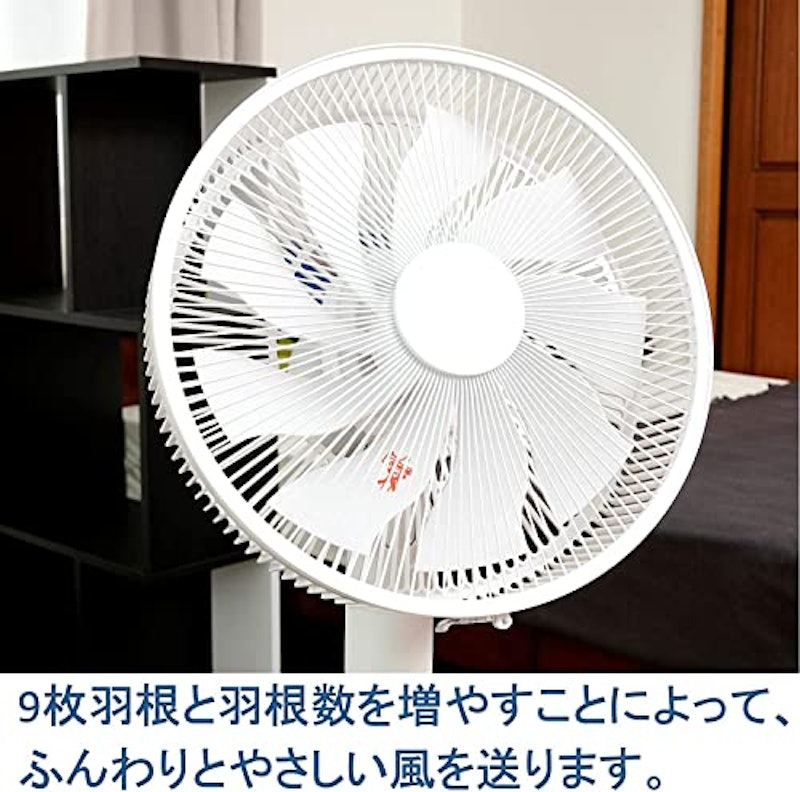 DCモーターリビング扇風機 5