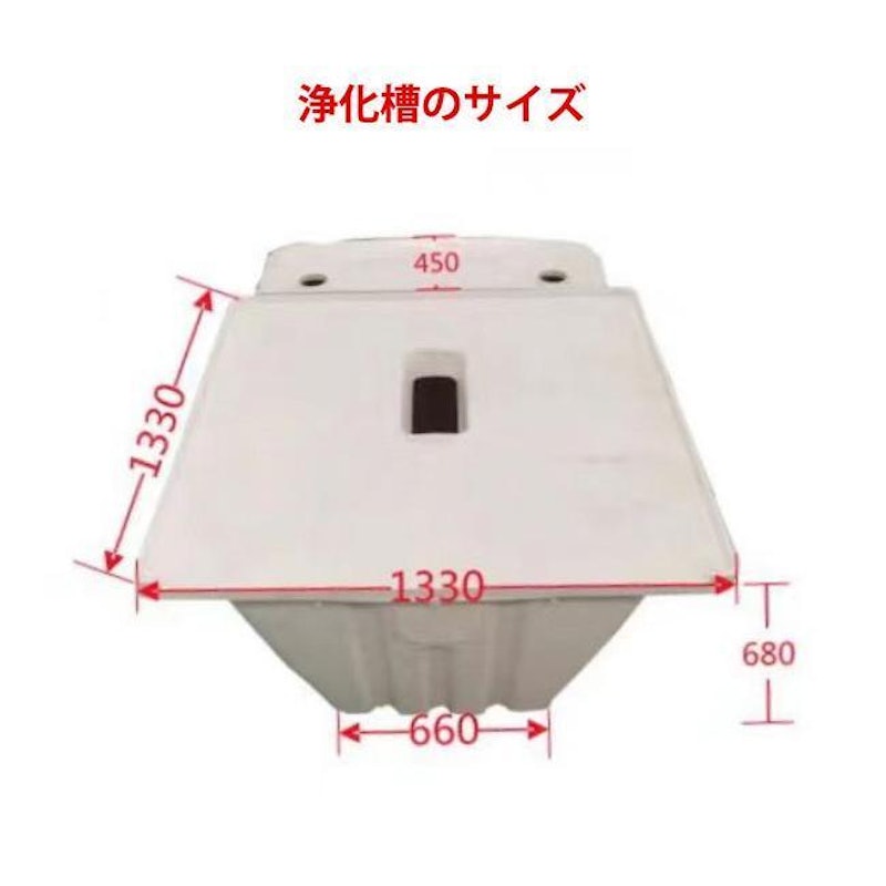 仮設トイレ+浄化槽セット 3