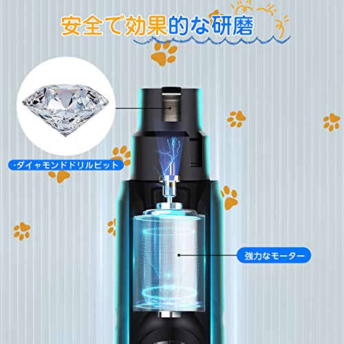 ペット用 電動爪トリマー 5