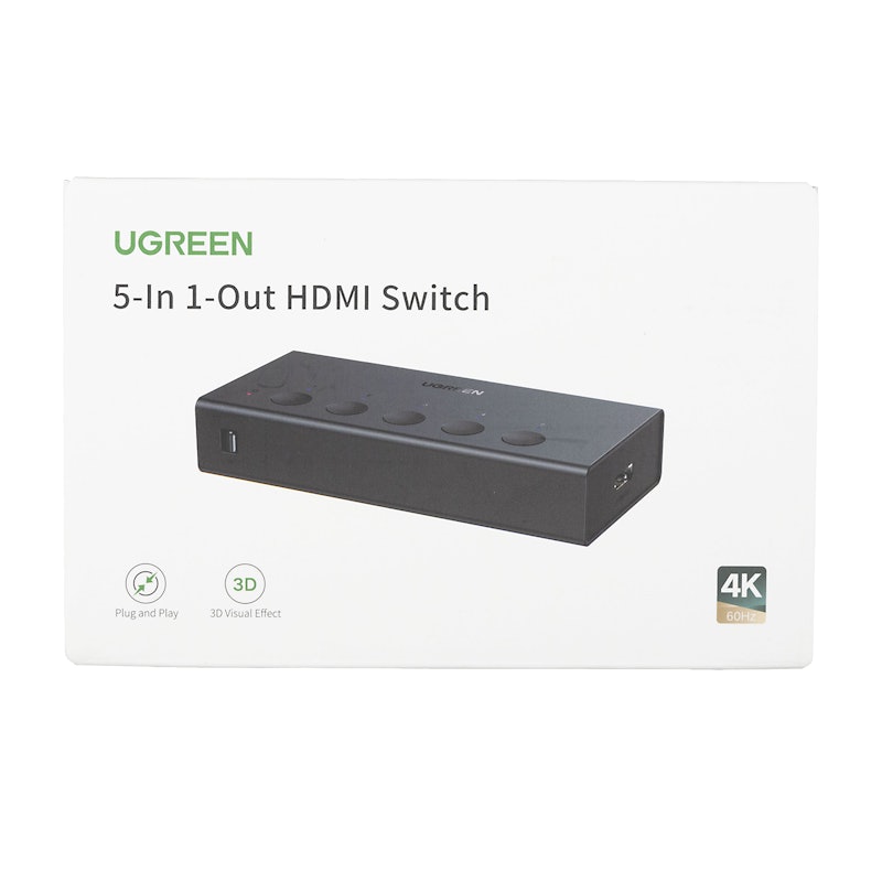 HDMI切替器 5入力1出力 10