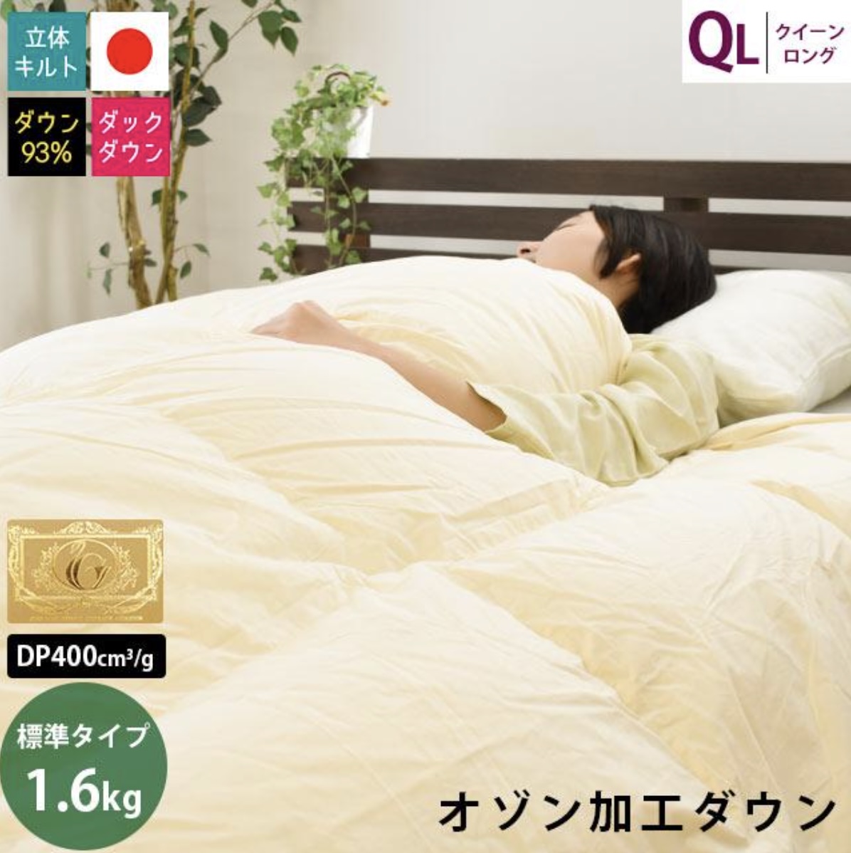 いいはねふとん店 うもうふとん 羽毛布団 国産 綿15％ パワーアップ加工 羽毛掛け布団 布団 ふとん (2.シングル1.2kg, ネイビー) いいはねふとん店 うもうふとん 羽毛布団 国産 綿15％ パワーアップ