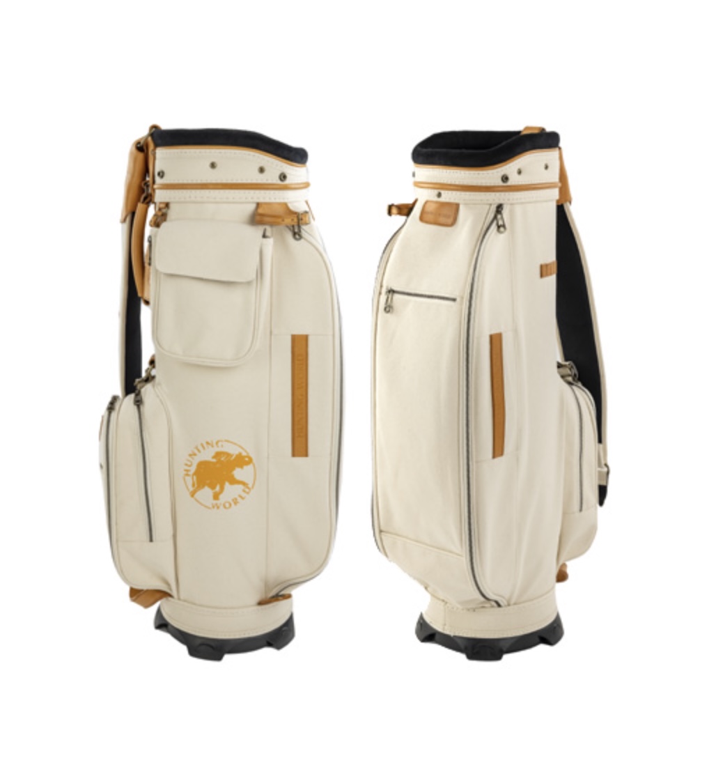 ベージュ ゴルフバッグ キャンバス製 1 ベージュ ゴルフバッグ キャンバス製 1 ベージュ ゴルフバッグ