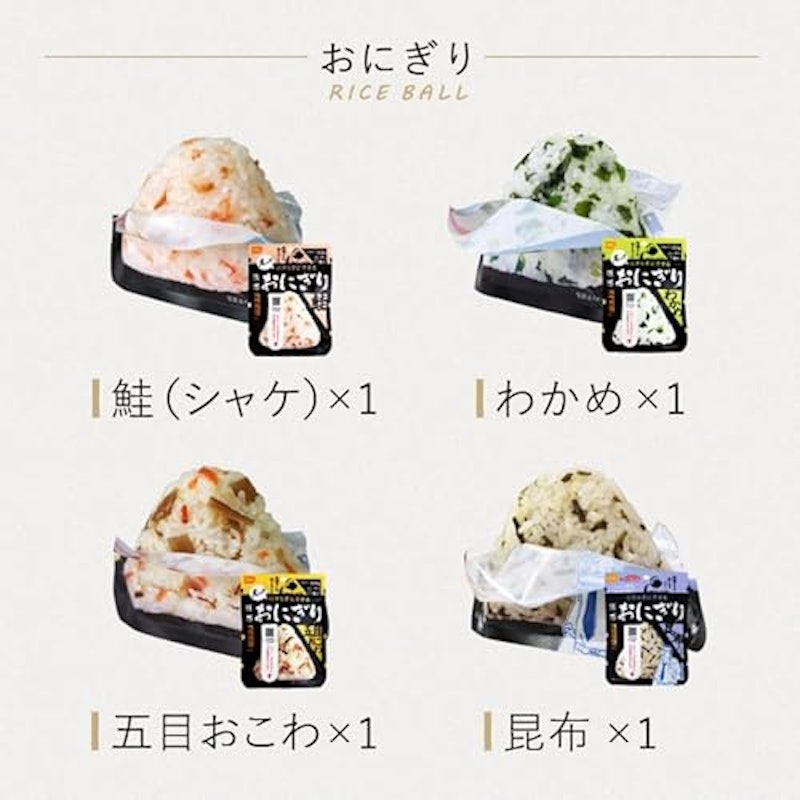 非常食7日間21食 バランスセットB 4
