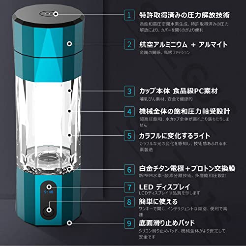 ボトル式水素水生成器 2