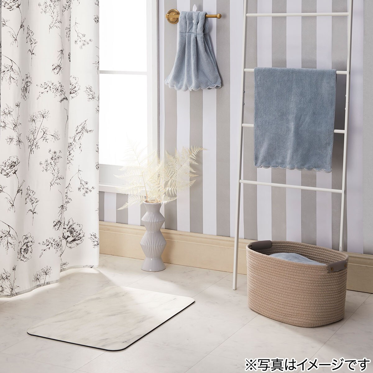 珪藻土入りやわらかバスマット 3