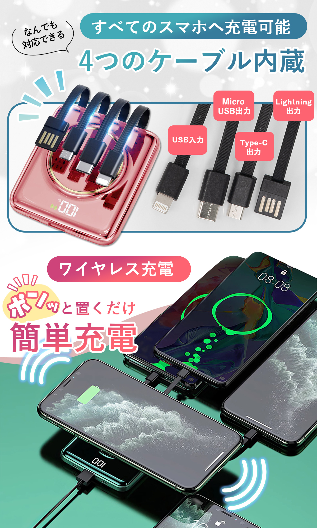 NEON モバイルバッテリー KIWAMI 5