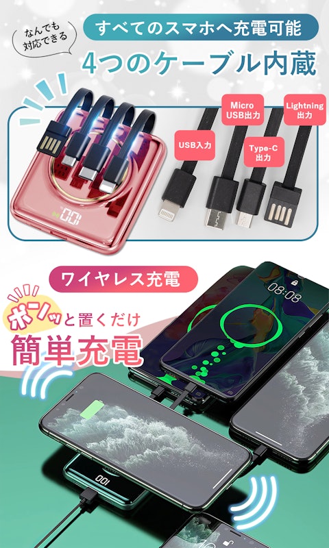 NEON モバイルバッテリー KIWAMI 5