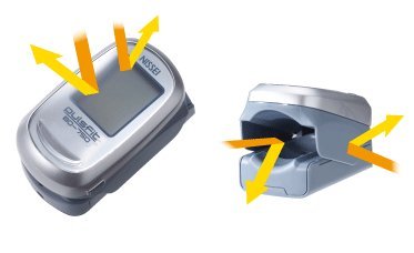 指先クリップ型パルスオキシメータ パルスフィット 5
