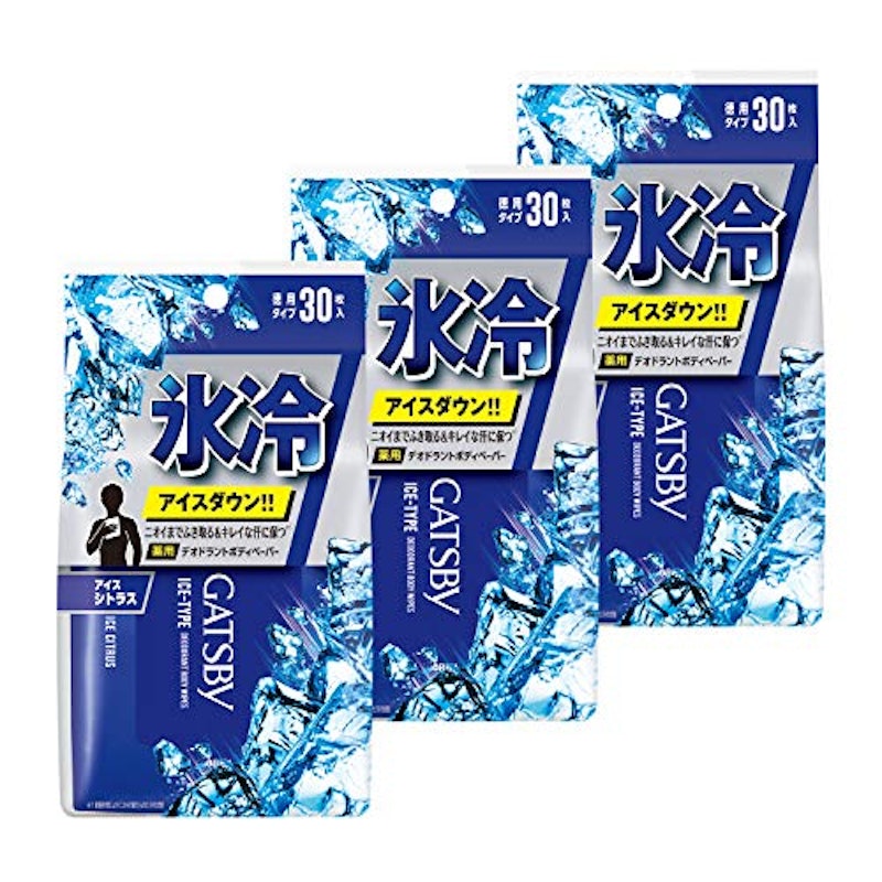 アイスデオドラント ボディペーパー アイスシトラス 1