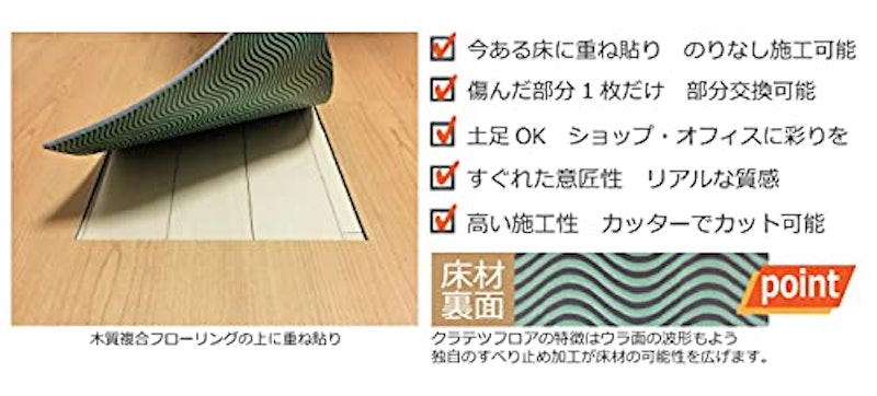 抗菌クラテツフロア コンクリート 3