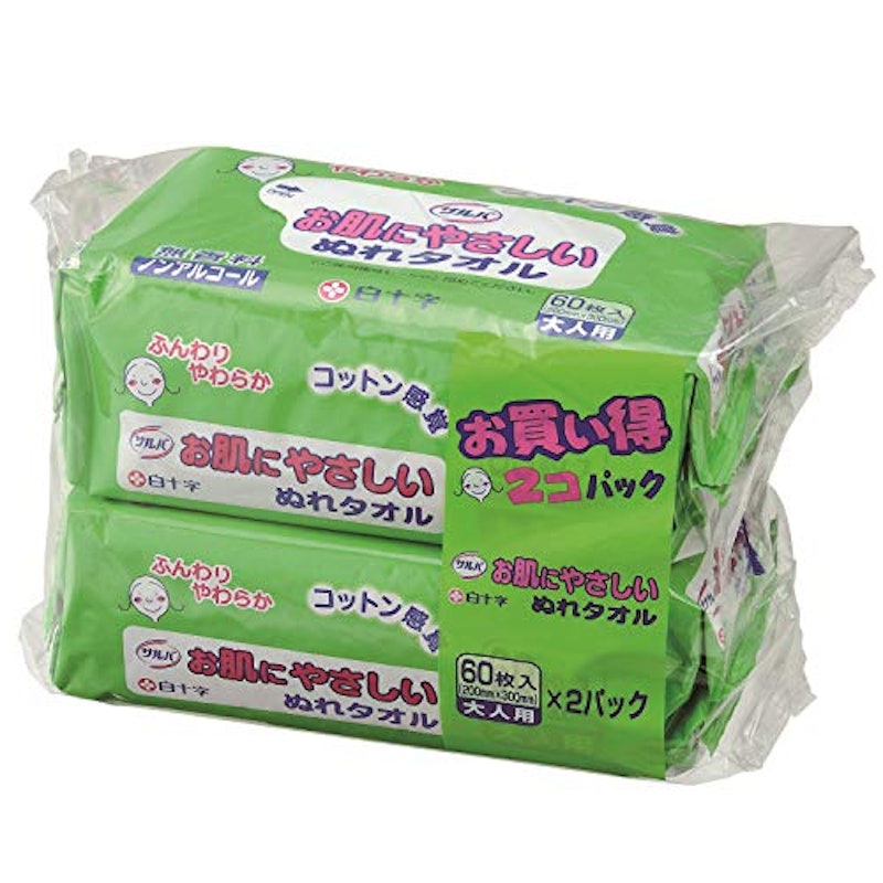 サルバ お肌にやさしい ぬれタオル 1