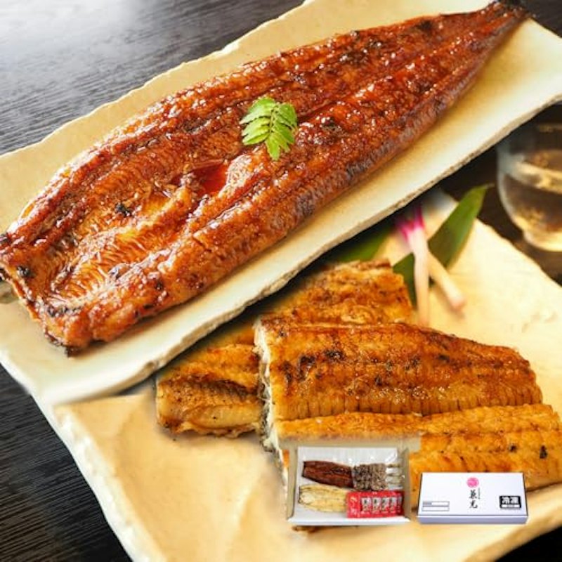 うなぎ 紅白セット 蒲焼 白焼 肝串付き 1