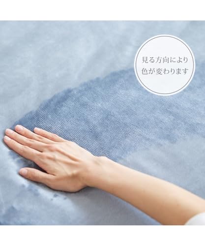 吸湿発熱フランネル2枚合わせ中わた入毛布 9