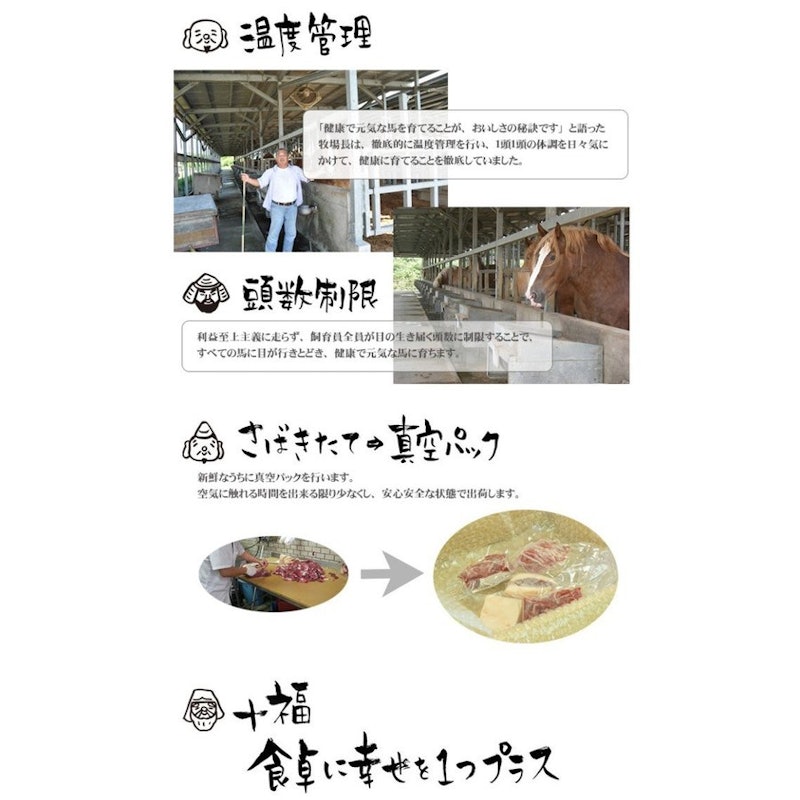 馬肉ハンバーグ 3