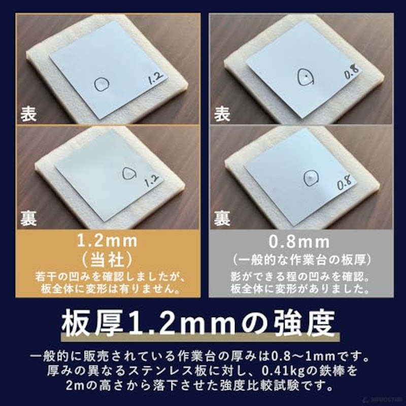 ステンレス作業台 4