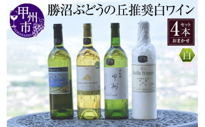 勝沼ぶどうの丘推奨白ワインセット 1