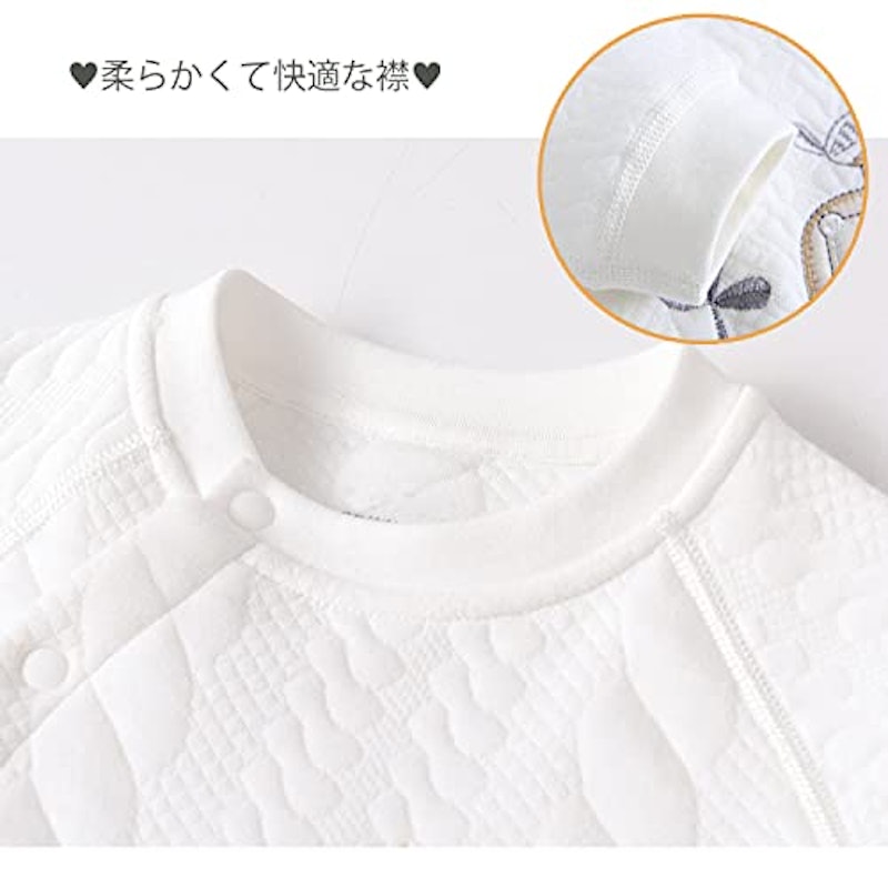 長袖カバーオール 4