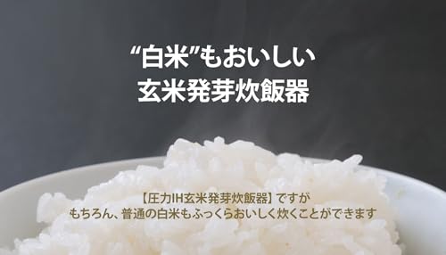 圧力IH玄米発芽炊飯器 11