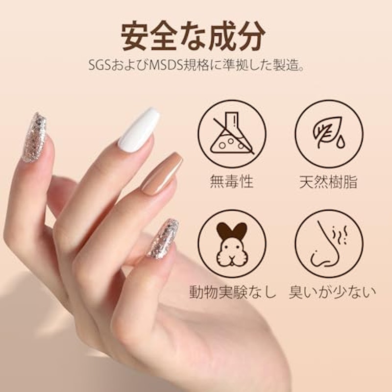 ジェルネイル トップコート 5
