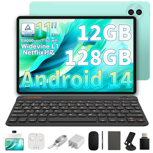 タブレット 10インチ Wi-Fiモデル Android14 12GB+64GB Amazon.co.jp