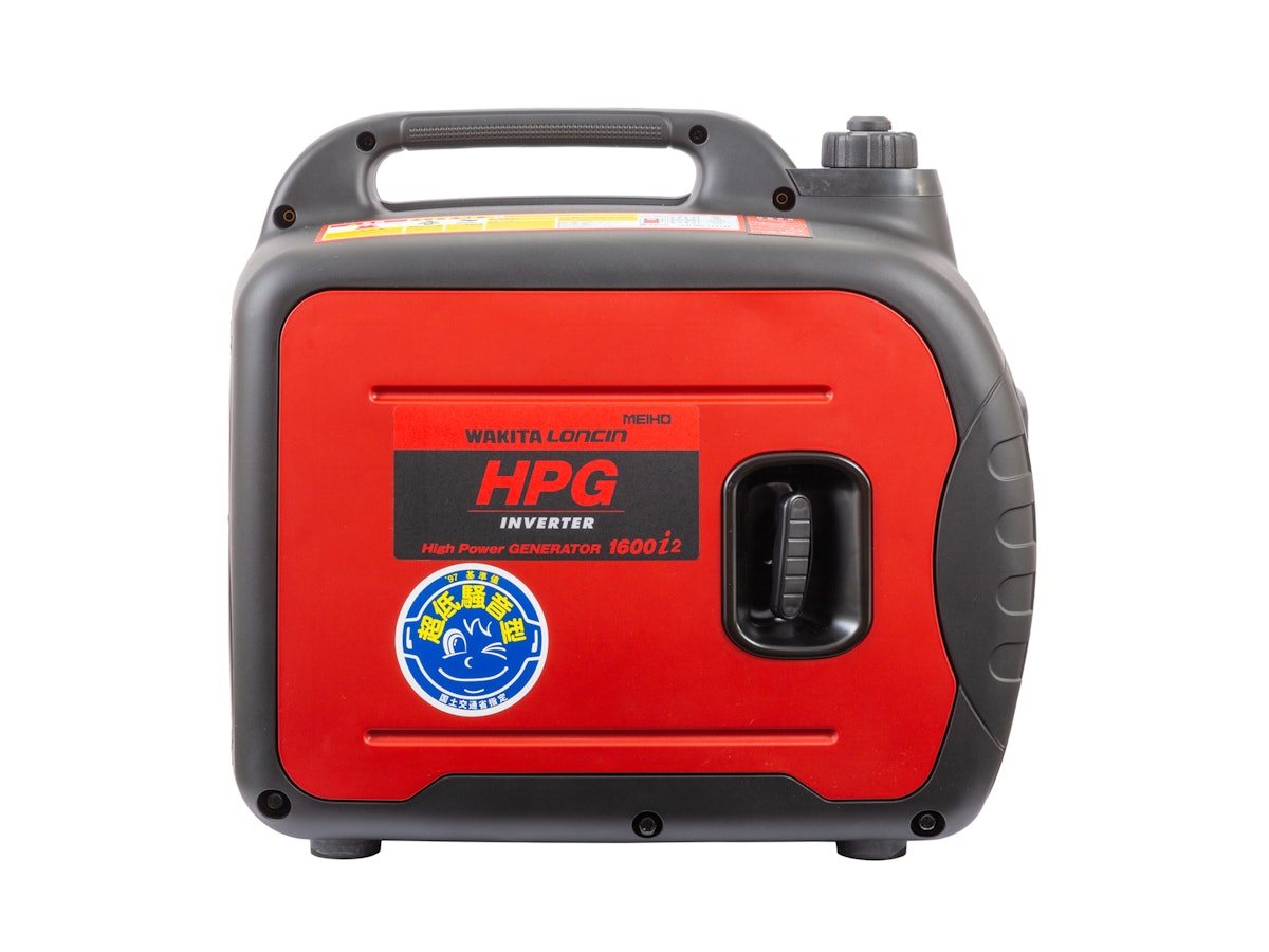 ワキタ インバーター発電機 HPG1600i2を検証レビュー ワキタ インバーター発電機 HPG1600i2を検証レビュー