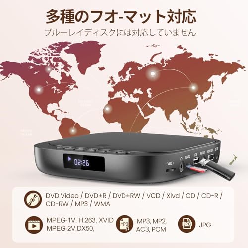 ミニDVDプレーヤー 5