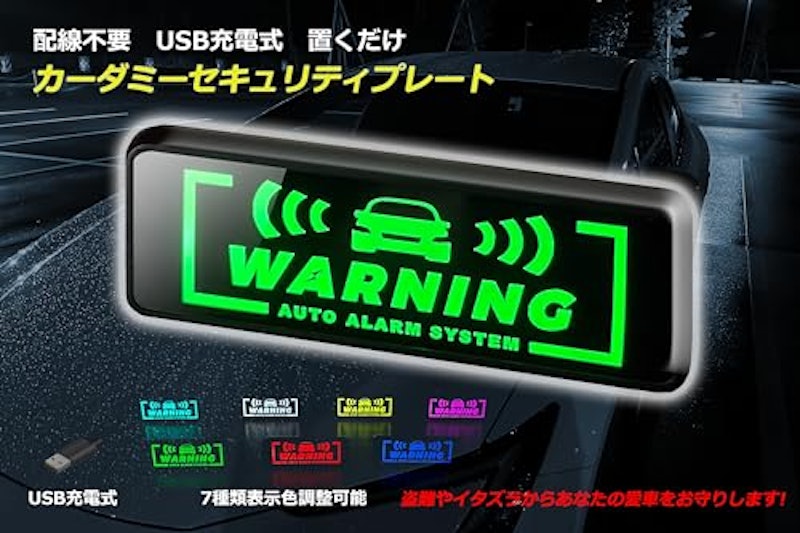 車用カーセキュリティダミー 2