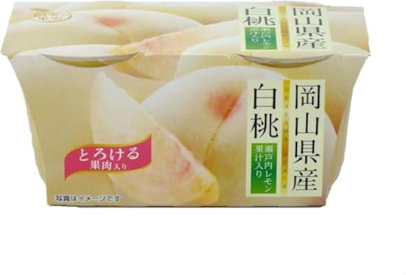 白桃ゼリー 1