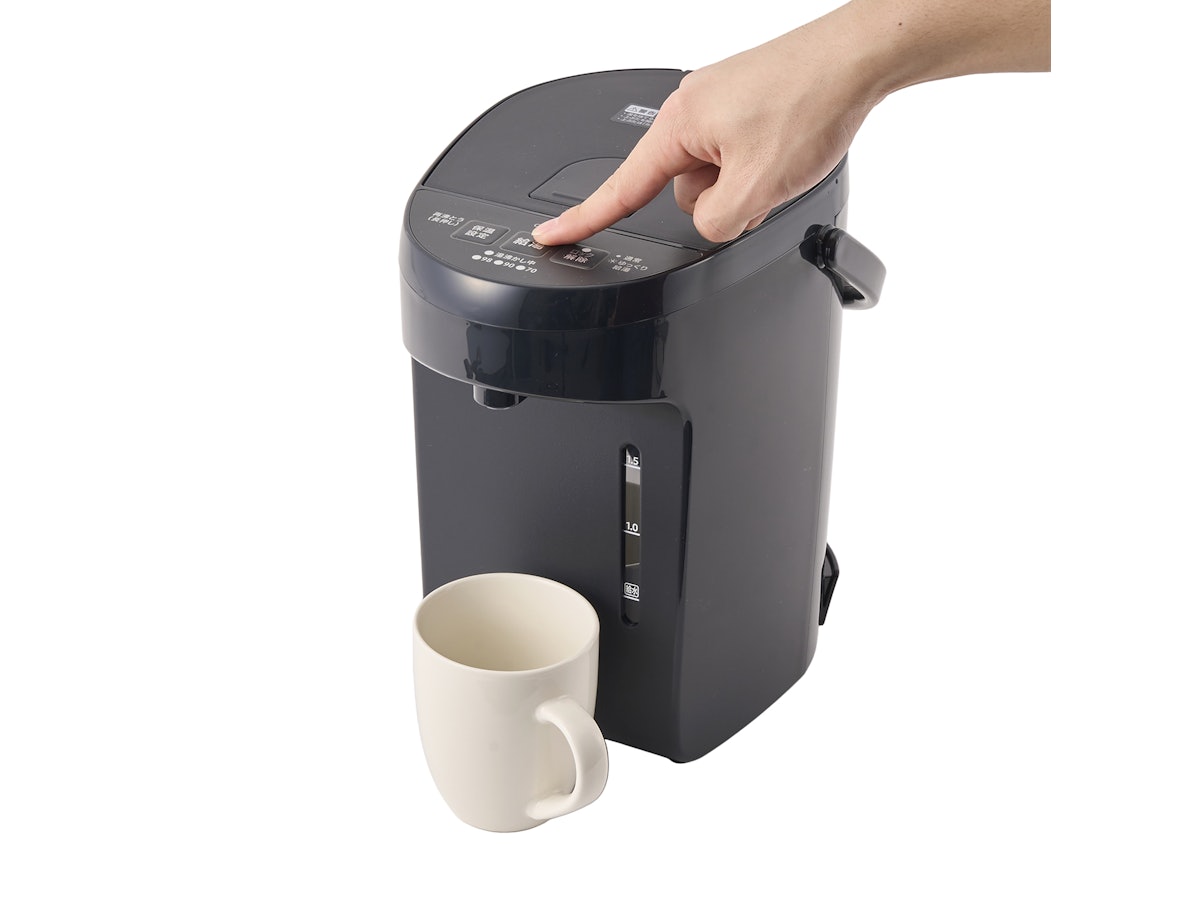 象印マホービン ZOJIRUSHI 電動ポット CP-EA20を検証レビュー 象印マホービン ZOJIRUSHI 電動ポット CP-EA20を検証レビュー