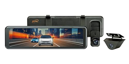 BAL ドラレコ 前後録画 GPS/WDR搭載 5600 ミラー型 大橋産業 大橋産業