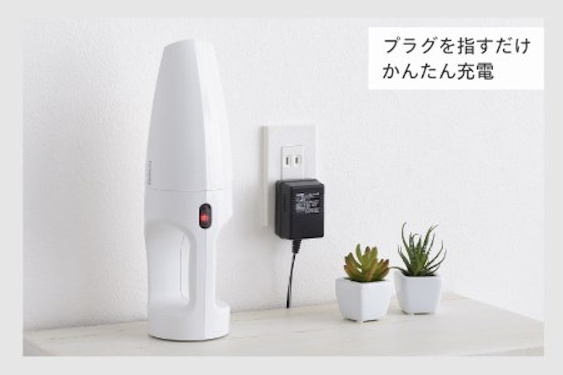 ツインバード コードレスハンディークリーナー 5