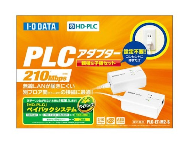 PLCアダプター HD-PLC準拠 2