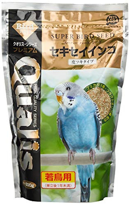 クオリス スーパーバードシード セキセイインコ 皮ツキタイプ 若鳥用 1