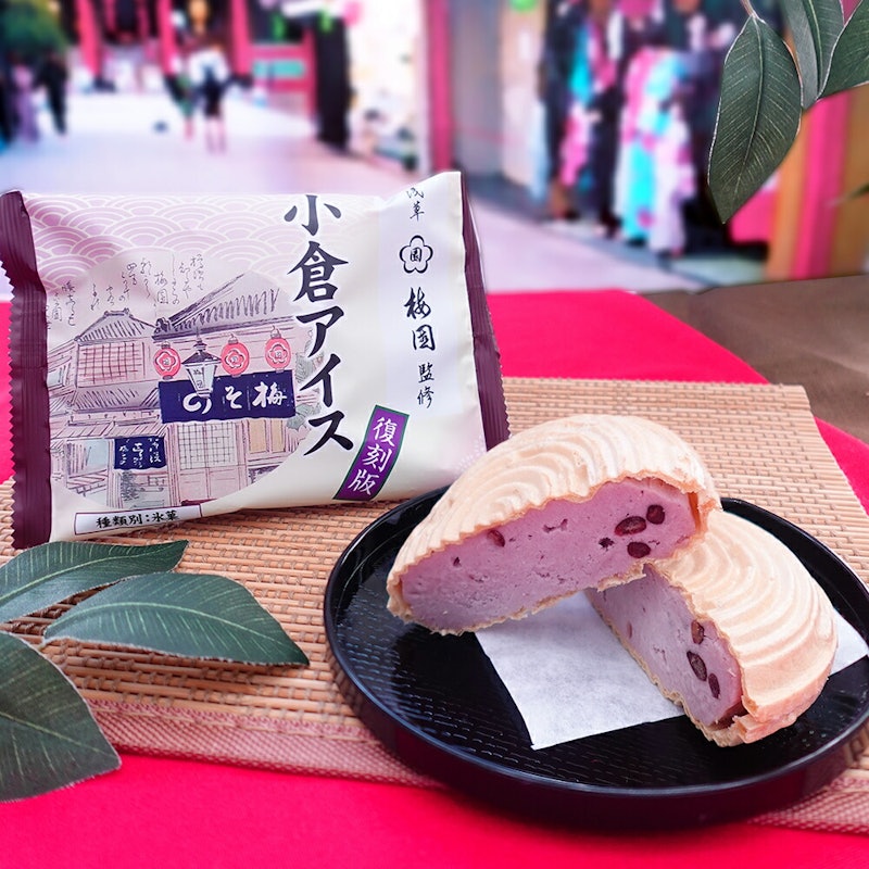 浅草梅園 監修 小倉アイス 2