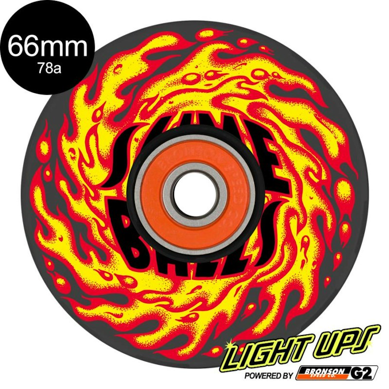 SB FLAME LIGHT UPS 78A WHEELS 1