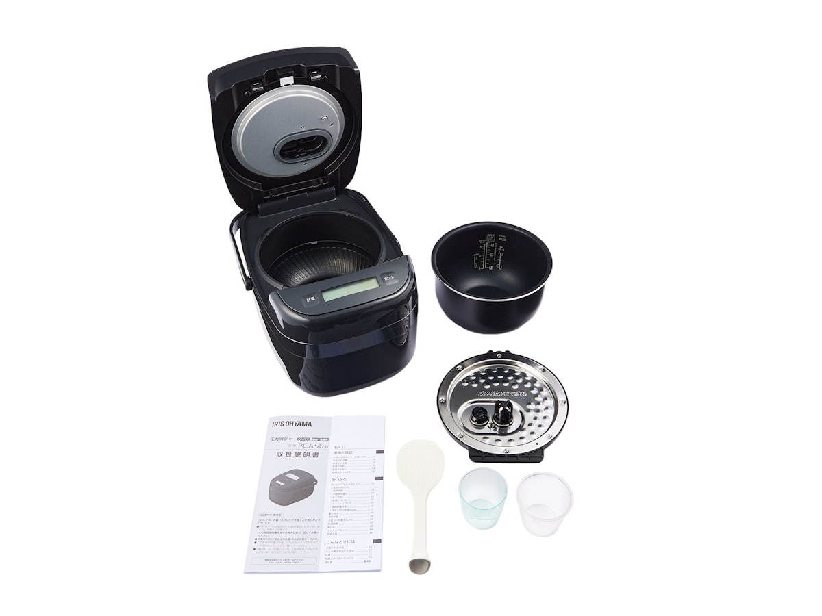 アイリスオーヤマ 圧力IHジャー炊飯器 RC-PCA50-Hをレビュー アイリスオーヤマ 圧力IHジャー炊飯器 RC-PCA50-Hをレビュー