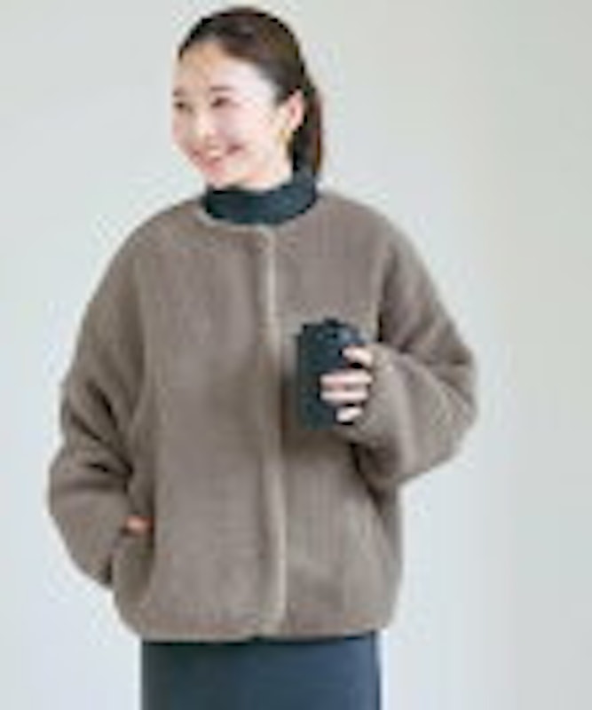 ボアブルゾン 24