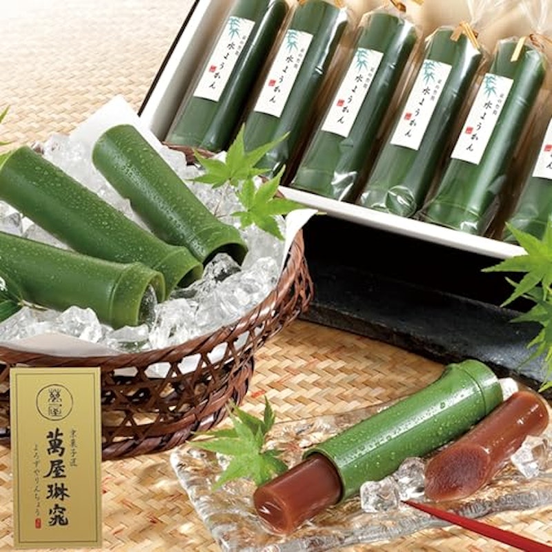 京の竹筒水ようかん 1