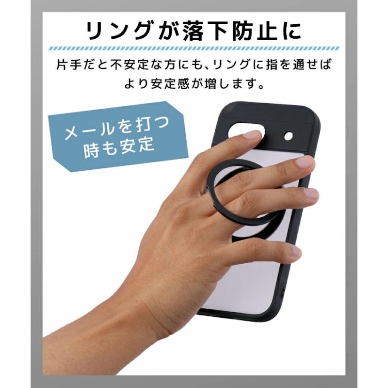マグセーフ対応 リング付スタンドケース 3